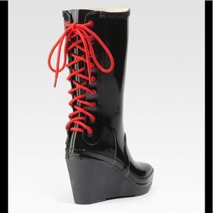 Wedge Heel Hunter boots